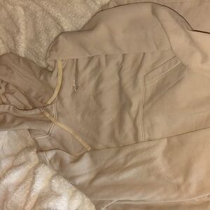 Tan Nike hoodie